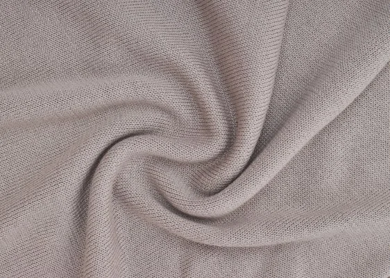 Acrylic fabric texture showing soft synthetic fiber material often used as a wool alternative