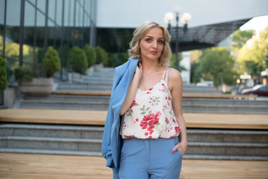 Elegant evening tops and formal wear pieces including silk blouses and embellished tops for special occasions