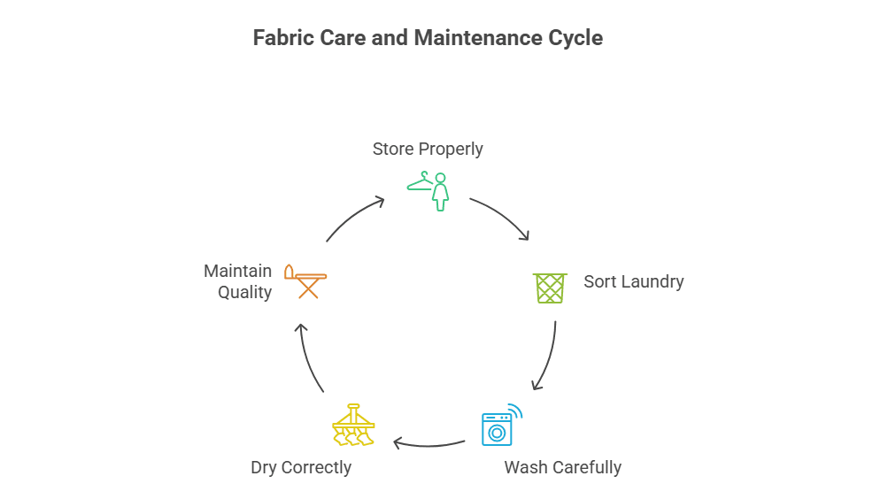 Fabric Care and Maintenance - visual selection