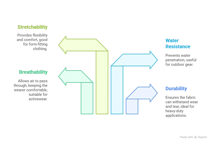 Fabric Properties and Performance - visual selection