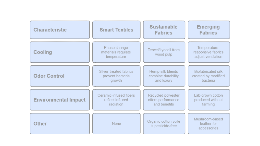 Fabric Technology and Innovation - visual selection