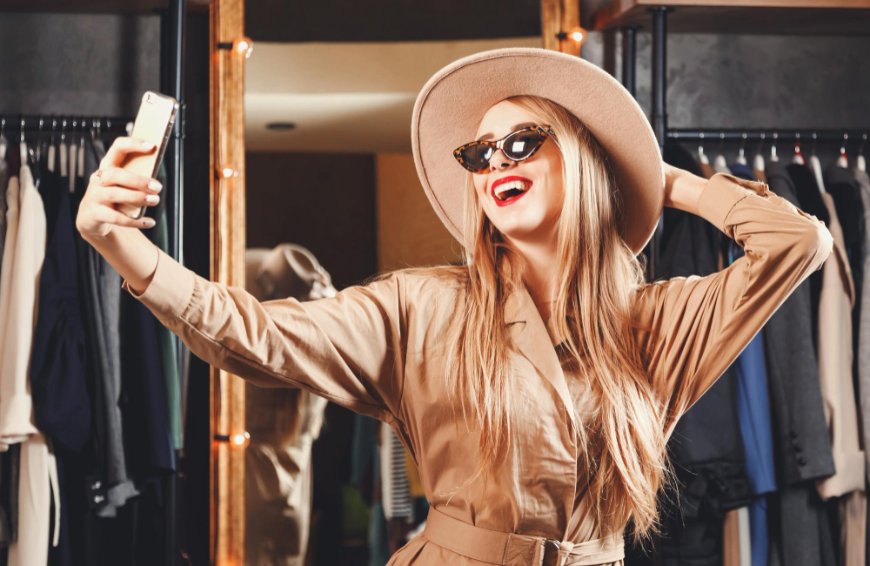 Personal style guide showing various fashion choices and wardrobe essentials