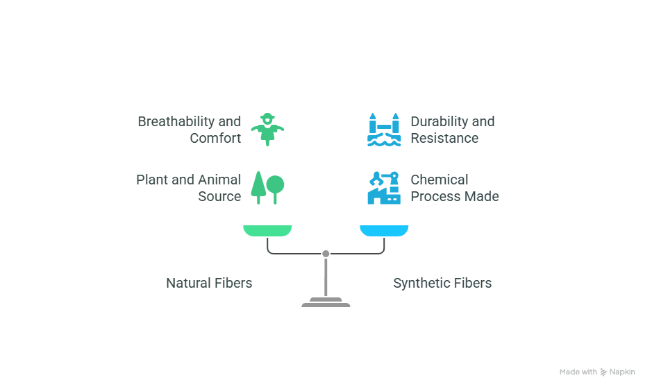 Natural vs. Synthetic Fibers_ Understanding Your Options - visual selection