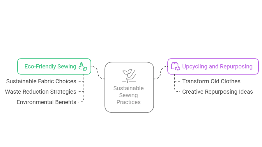 Sustainable Sewing Practices - visual selection