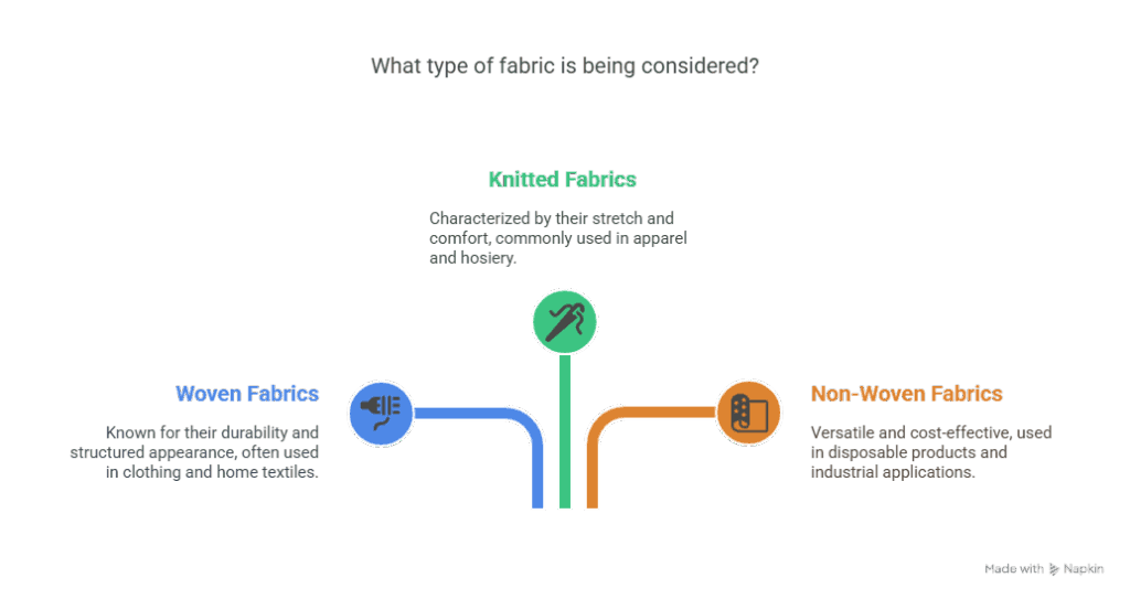 The 3 Main Types of Fabric - visual selection