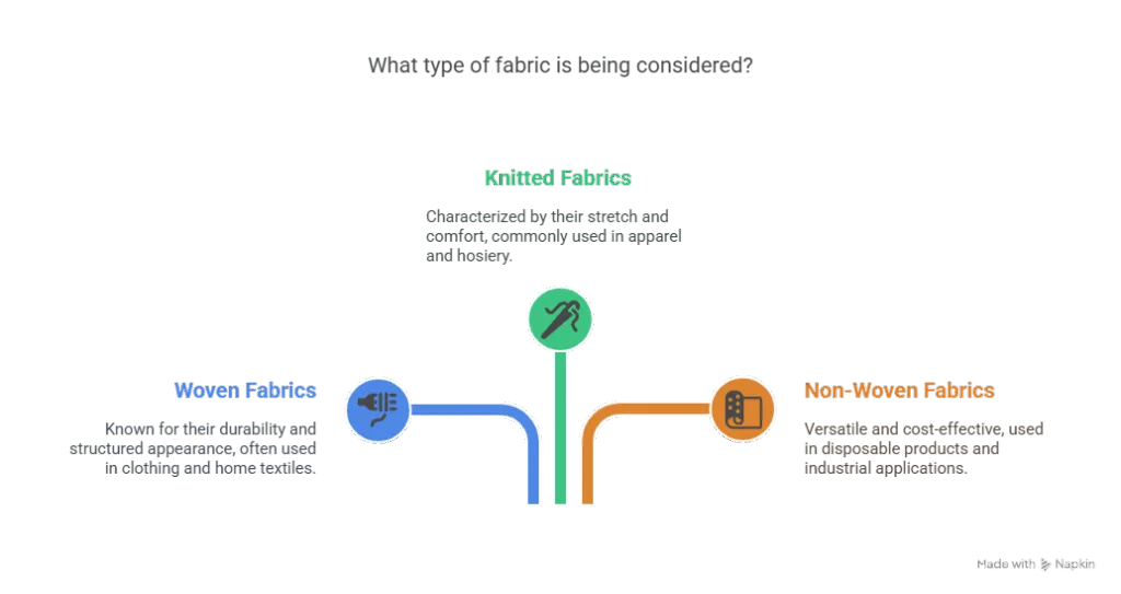 The 3 Main Types of Fabric - visual selection