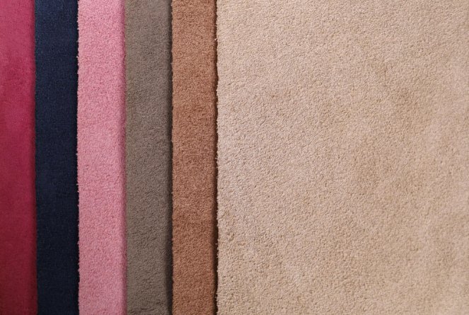 Suede textures and sustainable fabric materials showcasing 2025's fabric revolution