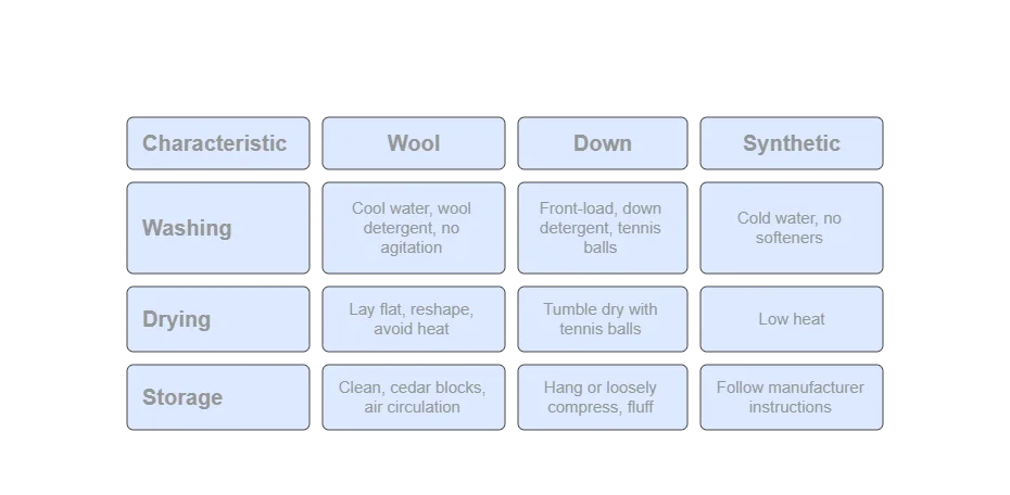 Fabric Care for Maximum Performance - visual selection