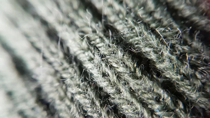 grey fire-resistant fabric