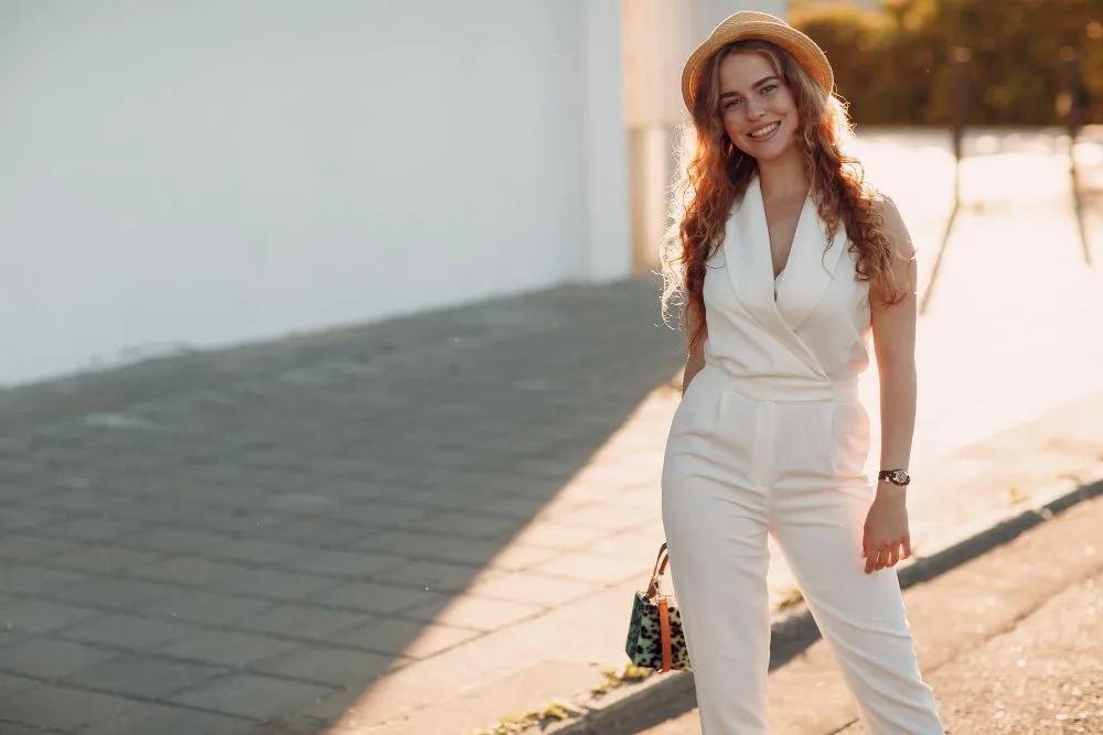 Women wearing jumpsuits styled for different occasions from casual to formal