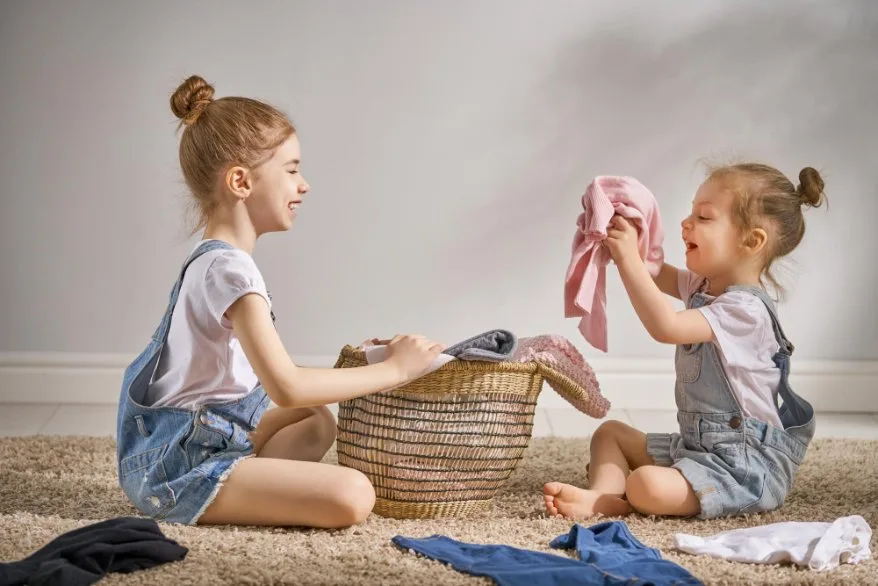 Toddler clothing care and maintenance tips for washing, stain removal, and storage