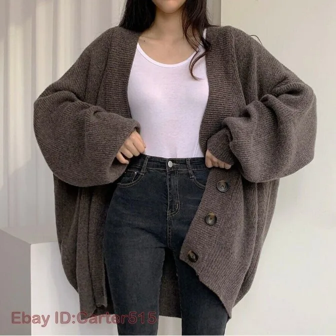 Oversized sweater styling example