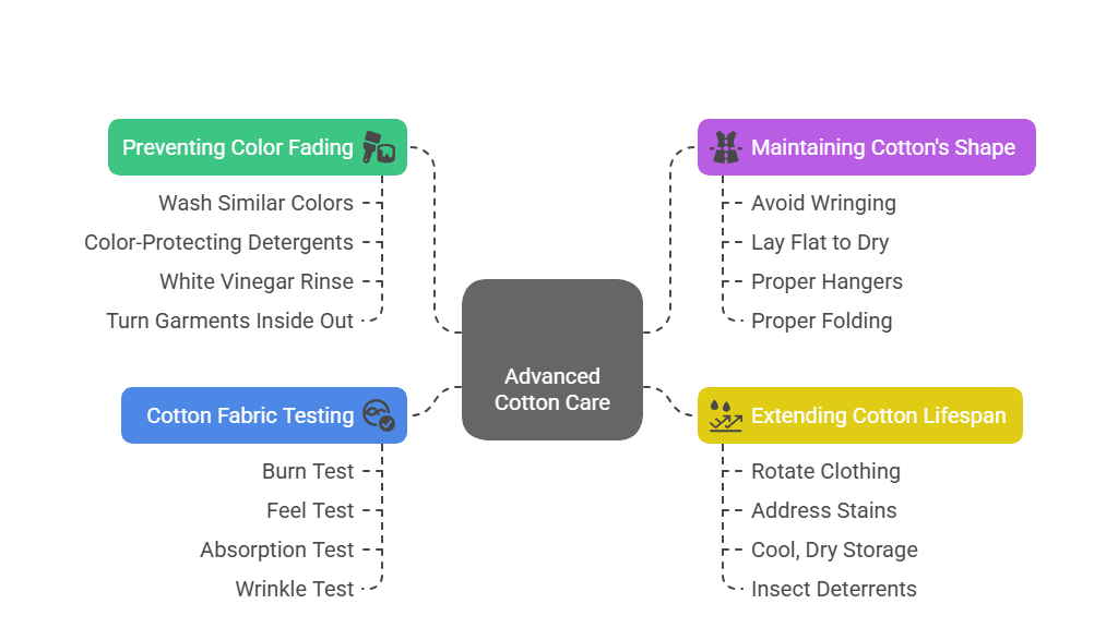 Advanced Cotton Care Tips - visual selection