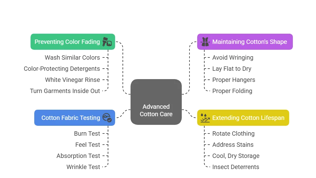 Advanced Cotton Care Tips - visual selection