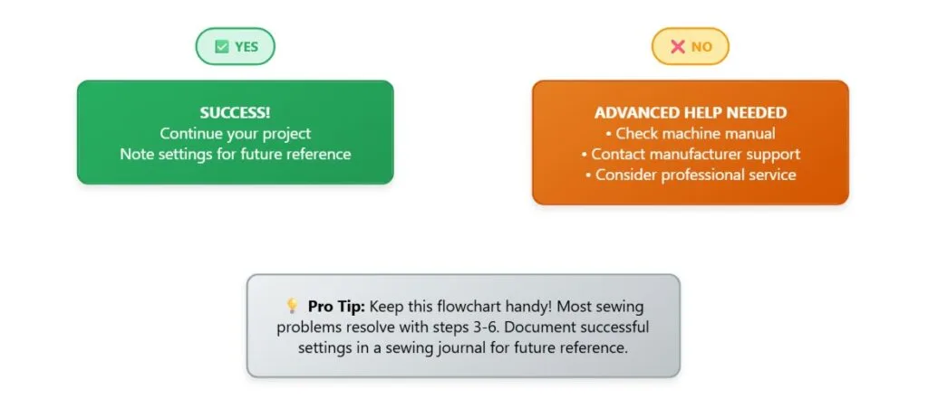 Sewing Machine Troubleshooting flowchart (3)