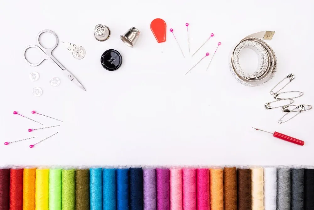 Thread, Needles, and Notions for sewing