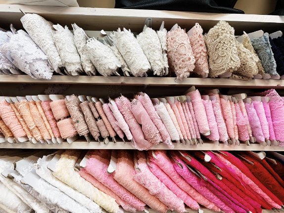 Guide to buying authentic Valenciennes lace fabric with quality indicators
