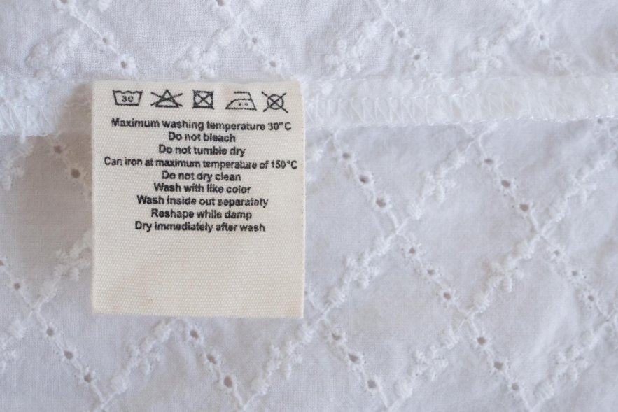 Proper cotton lace care techniques including gentle washing, drying, and storage methods for fabric preservation