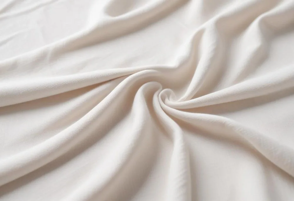 Close-up comparison showing Egyptian cotton's extra-long staple fibers versus regular cotton fibers