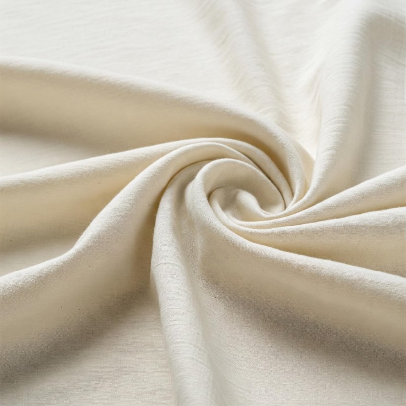 Egyptian cotton plants growing in the fertile Nile River Valley showing the characteristic long staple fibers