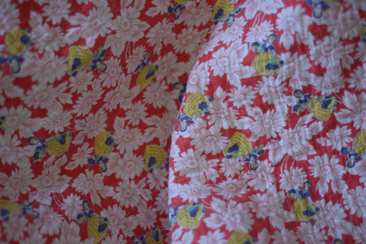 The Rich History of Chintz - Historical chintz fabric showcasing traditional Indian floral patterns and craftsmanship