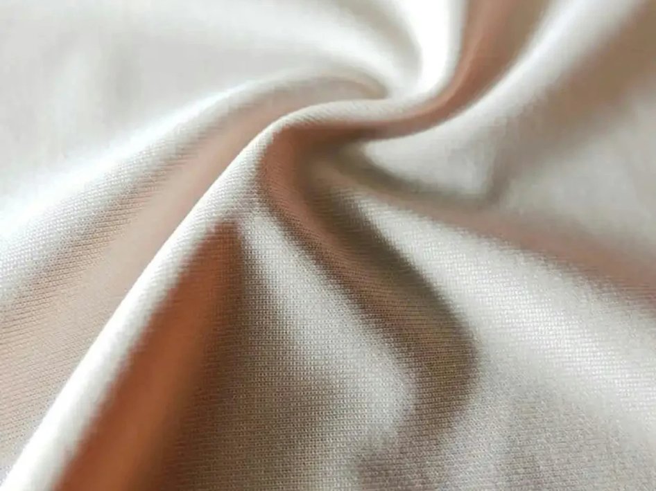 Batiste fabric showing fine, lightweight texture