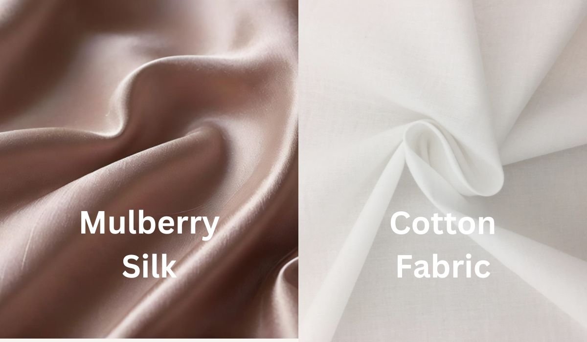 Mulberry Silk vs Cotton comparison