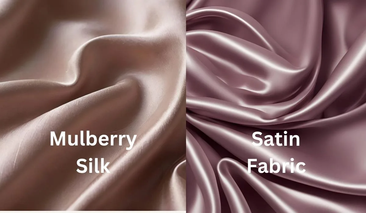 Mulberry Silk vs Satin comparison